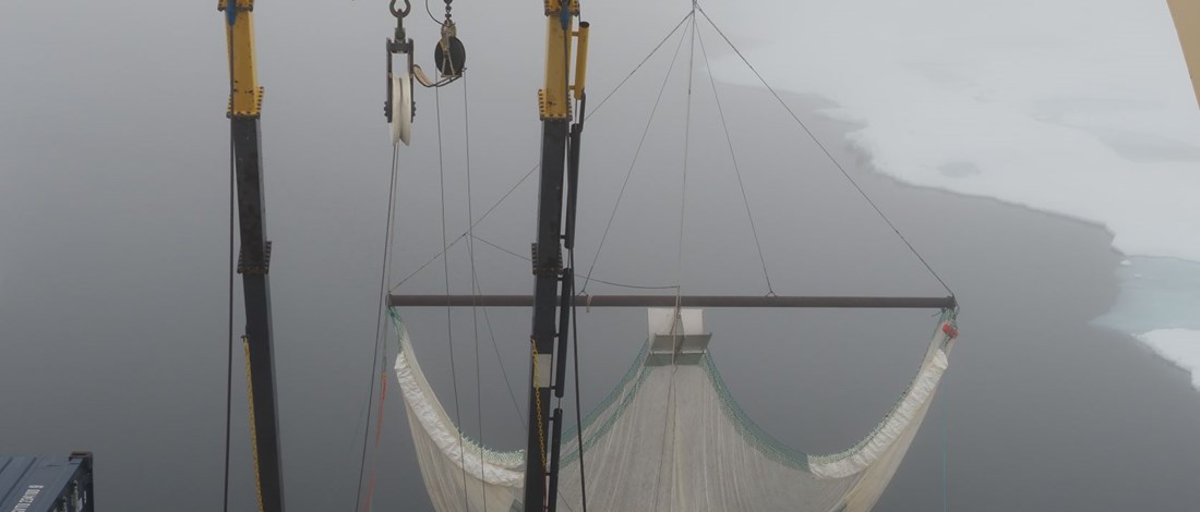 Premiere of the big fishing net