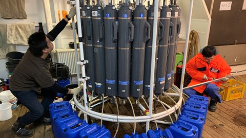 Mosaic DNA Sampling From CTD Photo Pauline Snoeijs Leijonmalm