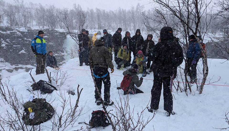 Fältkurs i Abisko förbereder forskare inför Antarktisexpedition