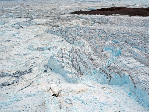 C.H. Ostenfeld-glaciärens front