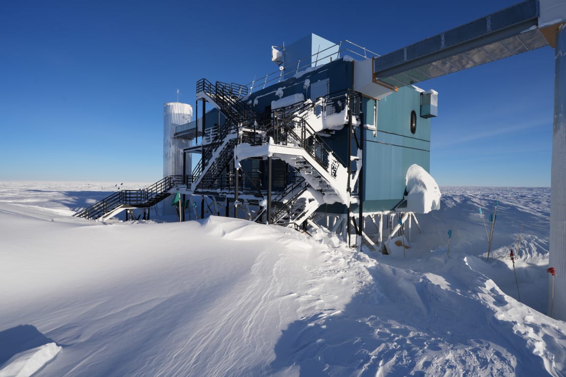 IceCube Lab i mitten av oktober 2025