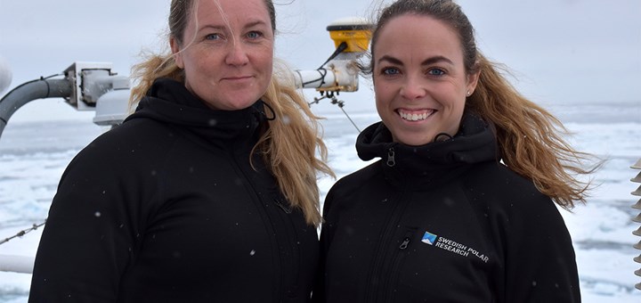 Meteorologist and helicopter coordinator on polar expedition
