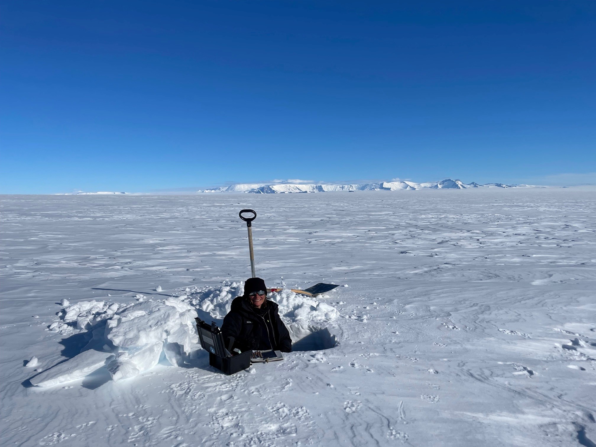 Forskare i Antarktis