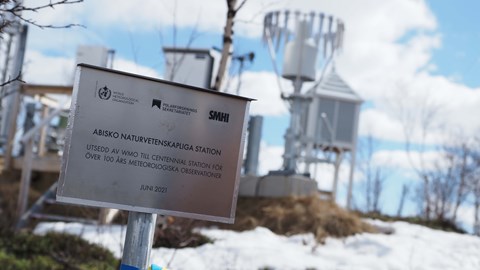 Över 100 år av meteorologiska mätningar i Abisko
