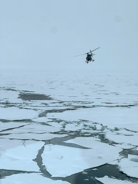 Helikopter i Arktis