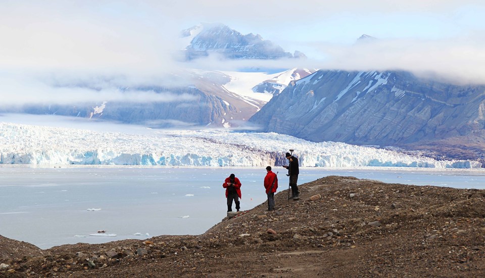 Fältstudier på Svalbard hjälper till att förstå landskapet på Mars
