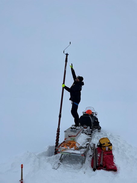 PICO-borren genomförs på berget Plogen i Antarktis