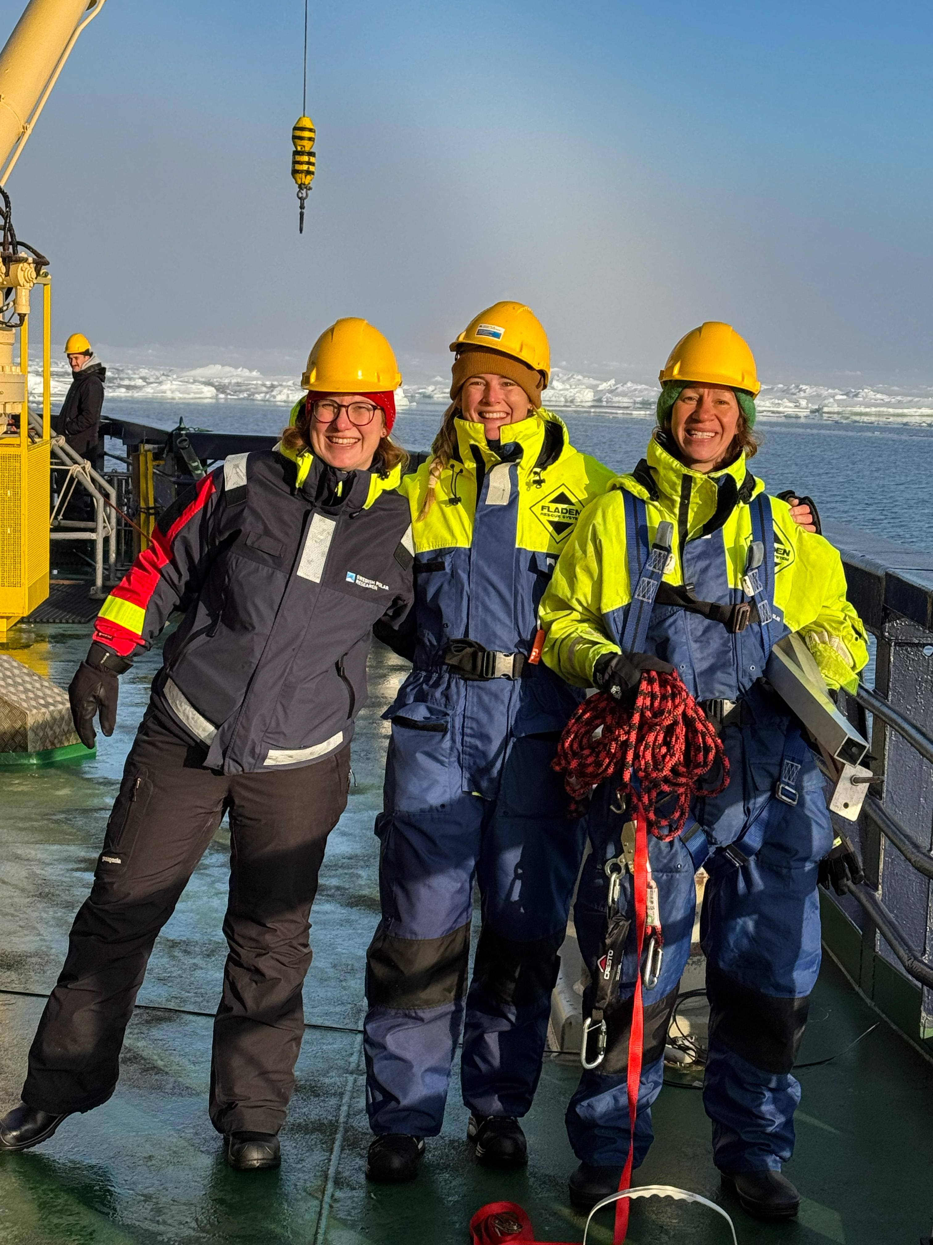 Hanna Farnelid, Susanna Hentschel, Hanna Winge