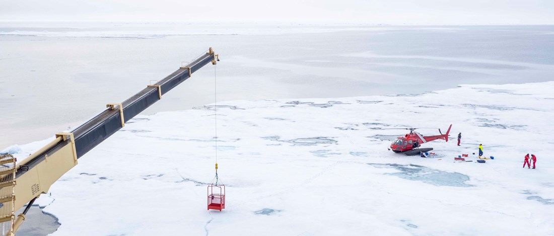 Early expedition to study the onset of melting season in the Arctic Ocean