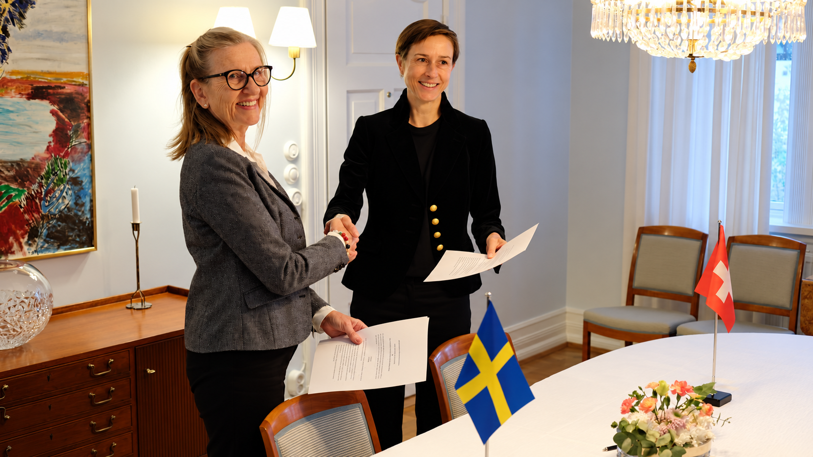 Polarforskningssekretariatet stärker samarbetet med Swiss Polar Institute