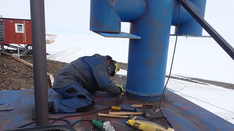 DML 2019/20, svetning, foto Ola Eriksson