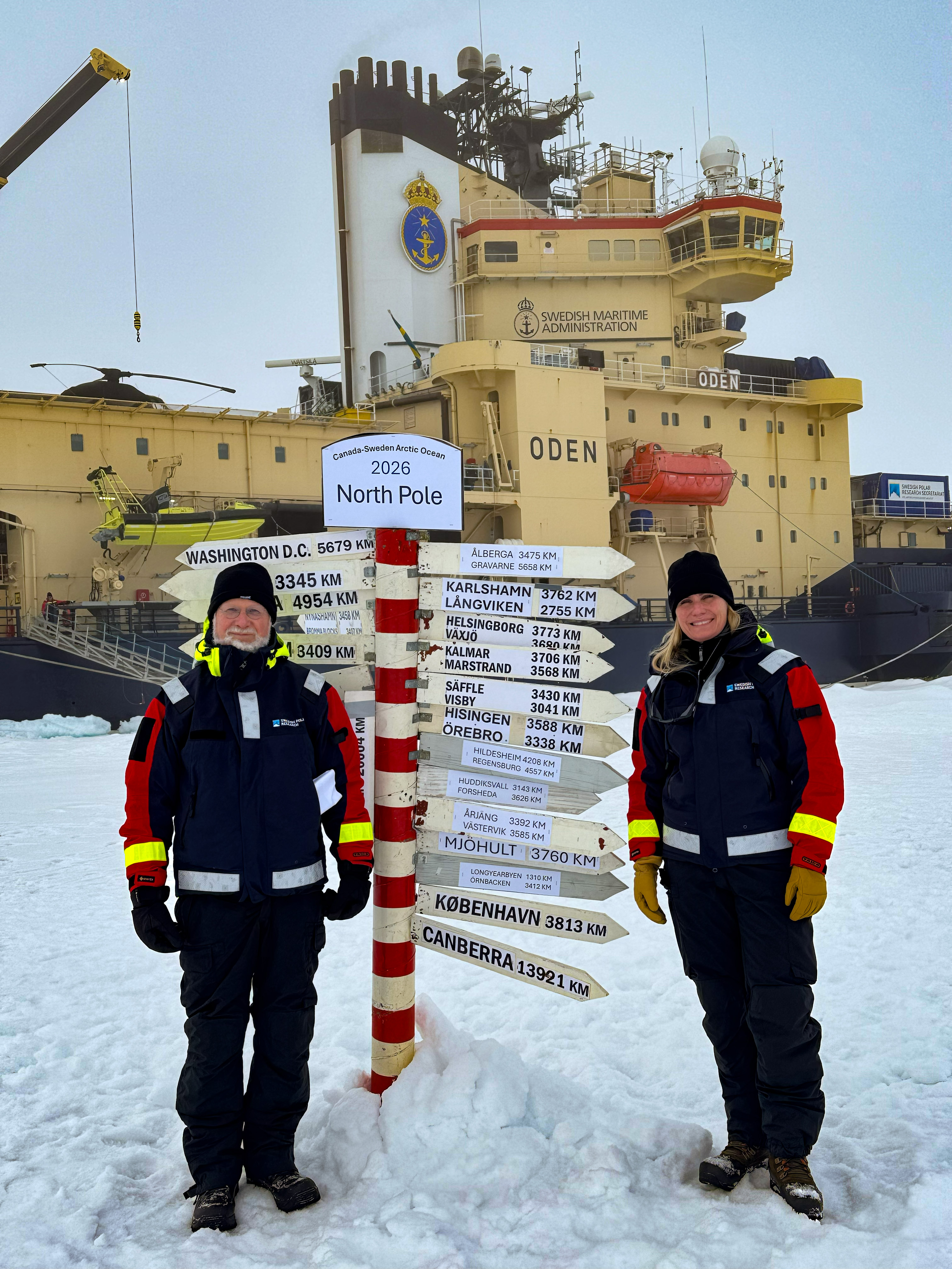 Leif Dotevall och Elisabeth Frost