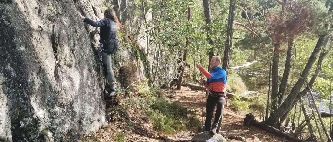 Training in steep terrain