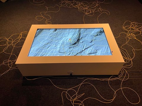 Bild på konstinstallationen Soundings.