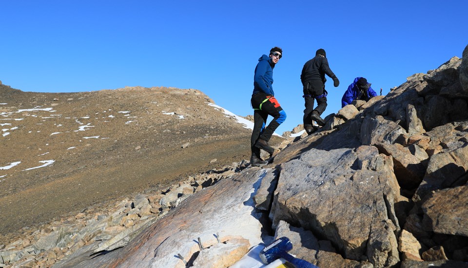 Berggrunden kan berätta hur Antarktis förändrats