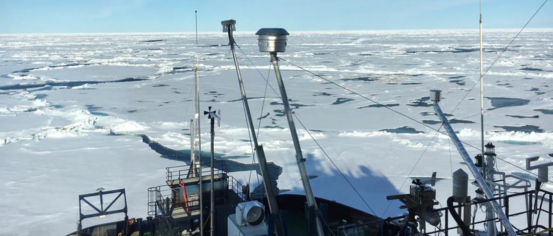 Att identifiera molnkärnor vid Nordpolen