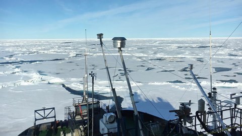 Identifying cloud seeds at the North Pole