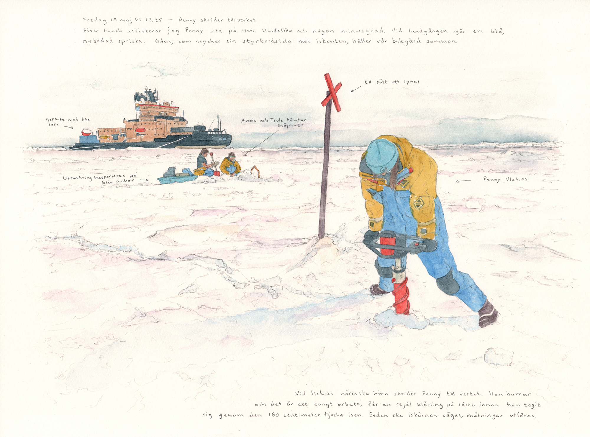 Utlysning av konstnärsplats på expeditionen Canada-Sweden Arctic Ocean 2026