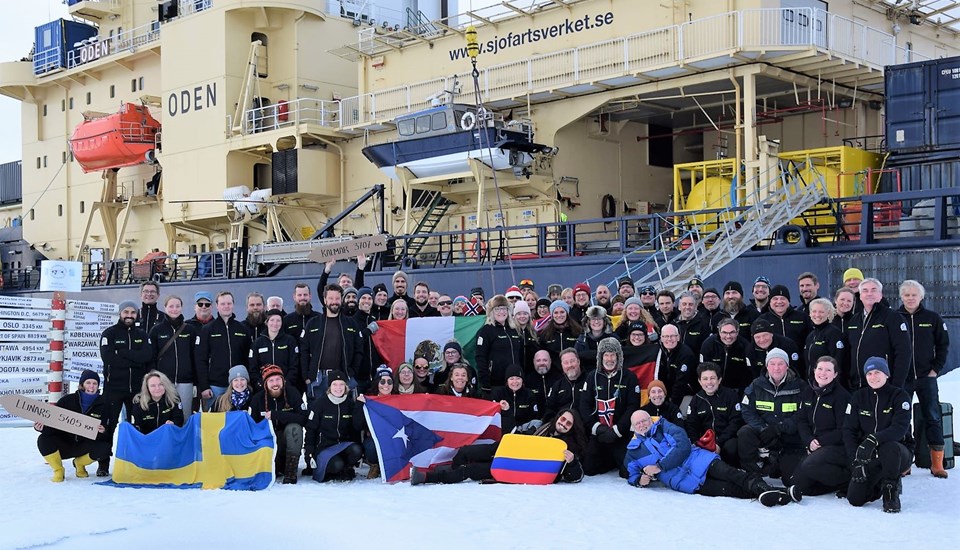 Press release: 30th anniversary of the icebreaker Oden at the North Pole