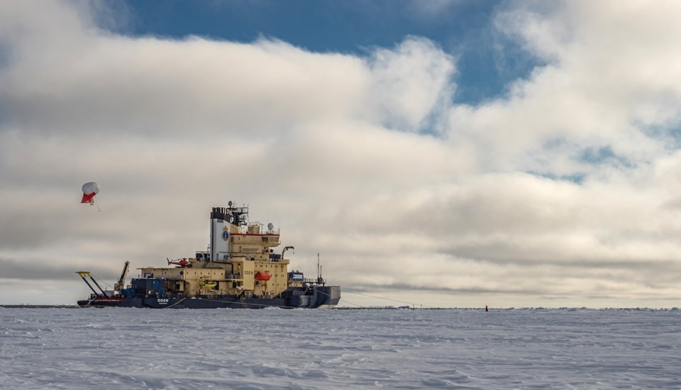 Unika data från smältsäsongens inledning i Arktis