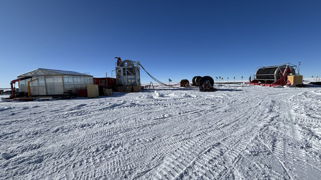 IceCubes borrningsområde