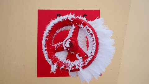 Frostbildning på brandpost