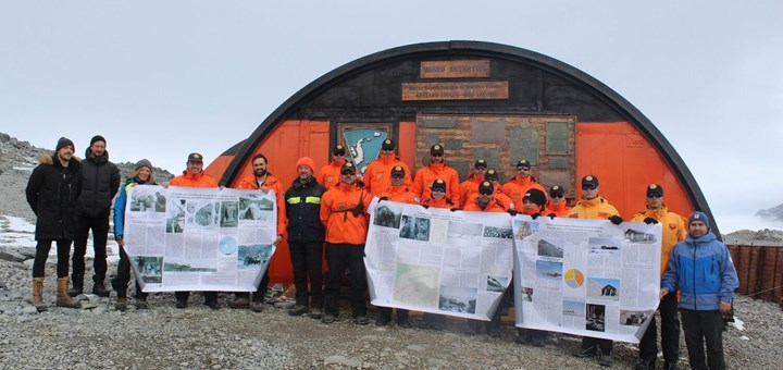 Posters till Antarktismuseum