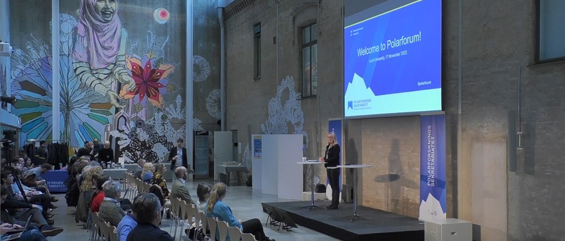 Presentations at Polarforum in Lund 2022