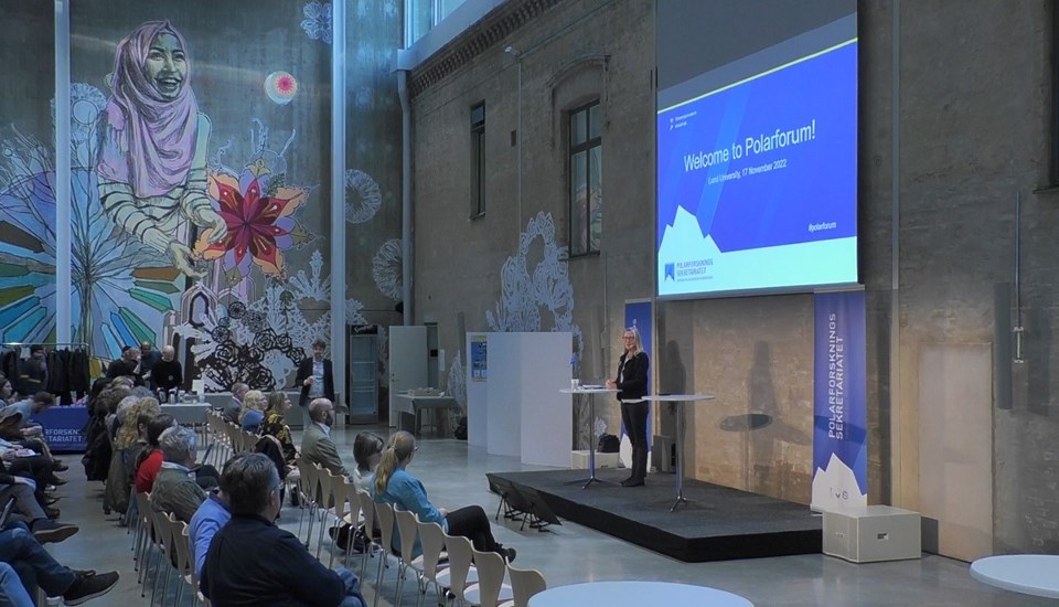 Presentationer på Polarforum i Lund 2022